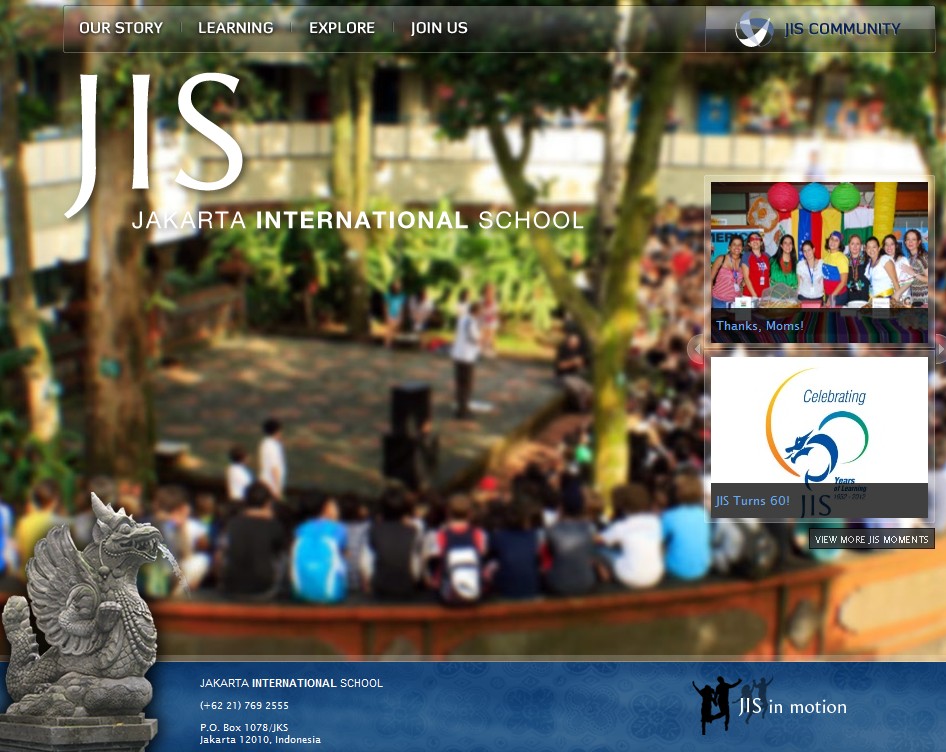 자카르타국제학교(Jakarta International School, JIS).